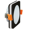 Wpust LAMPA sufitowa GOTI LED C 03200 Ideus metalowa OPRAWA stropowa LED 5W 4000K kwadratowa czarna