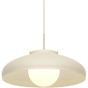 Lampa wisząca nad stół Latif 2520123009 owalny szkło opalowe beżowy