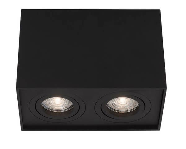 Regulowana lampa sufitowa CHIVACOA LE61450 do biura czarna