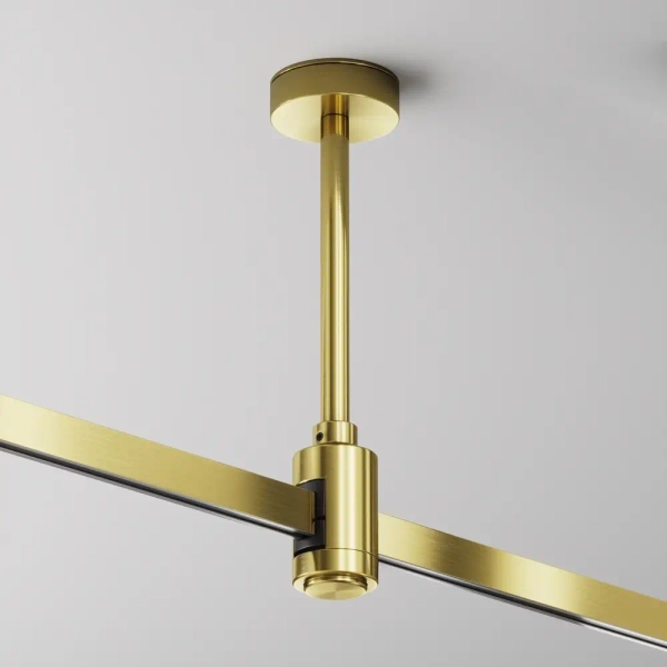 Pojedynczy uchwyt do systemu magnetycznego Flarity TRA156C-SL1-BS mosiądz