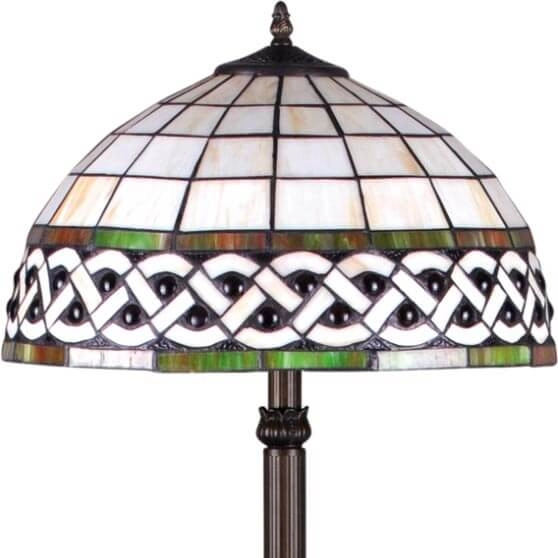 Podłogowa lampa vintage Tifany K-F182208 multikolor