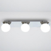 LAMPA sufitowa BECCA 2112 Rabalux łazienkowa OPRAWA szklane kule balls IP44 białe chrom