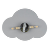 Lampa ścienna dziecięca chmura Cloud 4965 TK Lighting metalowa czarna