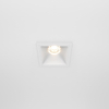 Sufitowa lampa Alfa DL043-01-10W3K-D-SQ-W LED 10W 3000K podtynkowa biały