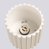 Sufitowa lampa ryflowana AURA SL.1789 tubka metalowa beżowa
