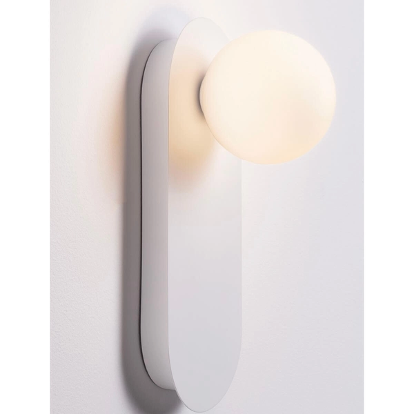 Kulisty kinkiet przyścienny do sypialni ALTOS LE44370 biały