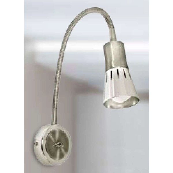 Kinkiet ścienny ARENA 91-94776 regulowana do czytania satyna chrom