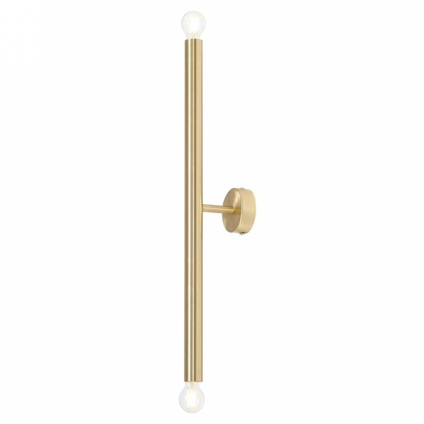 Lampa ścienna tuba TUBO 1072D30_S Aldex kinkiet metalowy do sypialni złoty