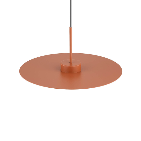 Lampa zwisająca kapeluszowa Simone 11412 Nowodvorski do kuchni terakota