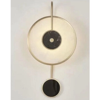 Dekoracyjny kinkiet ścienny Lorient CGLORIENT-1 Copel LED 6W 3000K złoty czarny