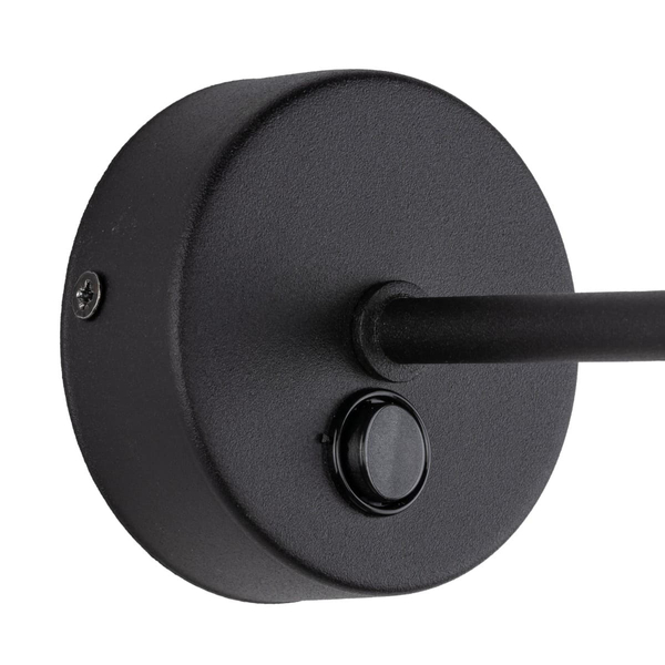 Kinkiet ekologiczny okrągły Juta 6858 TK Lighting rustykalna brązowa