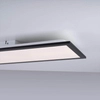 Sypialniana lampa sufitowa Flat LED 14W 3000K prostokąt czarny