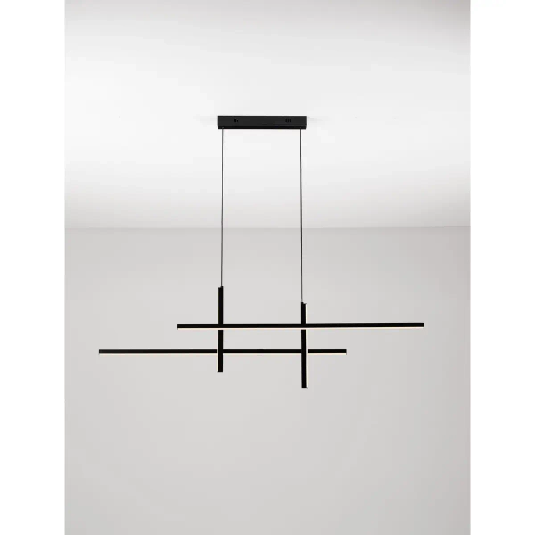 Nowoczesna lampa wisząca FORENZO LE45482 LED 40W 3200K czarna