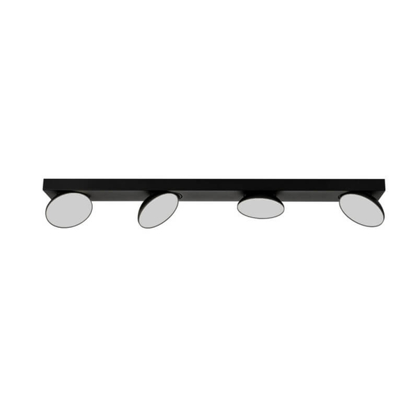 Ledowy plafon pokojowy Castelio LED 20W 4000K metalowe czarne