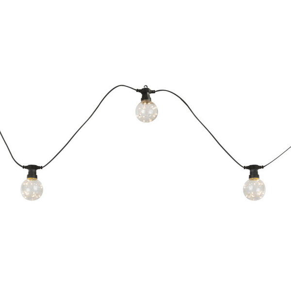 Łańcuch ze światełkami 7,5m 10 LED 4,2W 2700K IP44 ciepła