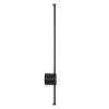 Ledowy kinkiet ORLA LED 11548 LED 12W 3000K IP54 czarny