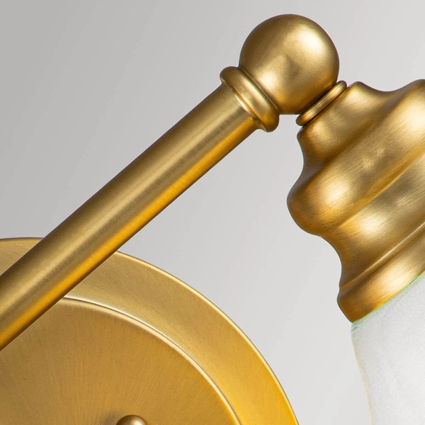 Ścienna lampa szklana Ainsley HK-AINSLEY2-BATH-BB Hinkley mosiądz