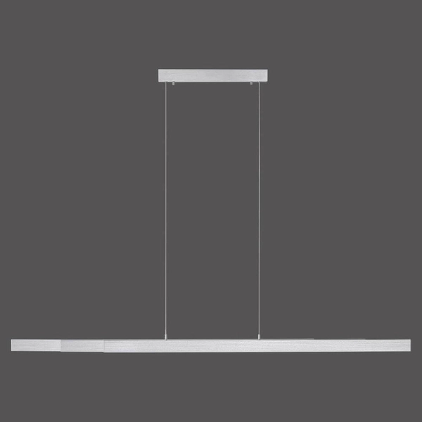 Wisząca lampa liniowa Luzi do salonu LED 13W aluminium