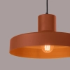 Lampa wisząca nad wyspę BILO SL.1706 kapelusz terakota