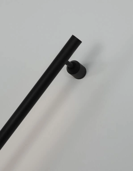 Ledowa listwa ścienna Buin lampa do przedpokoju 20W czarna