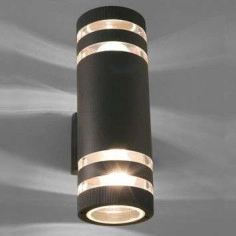 Kinkiet LAMPA elewacyjna SIERRA 4422 Nowodvorski ścienna OPRAWA zewnętrzna do ogrodu IP54 tuba outdoor czarna