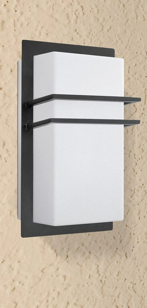 Zewnętrzna LAMPA ścienna SEATTLE 8169 Rabalux elewacyjna OPRAWA prostokątna outdoor IP44 czarna
