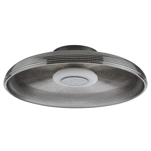 Szklany plafon do salonu Ansel ANS5222 LED 16W 3000K chrom