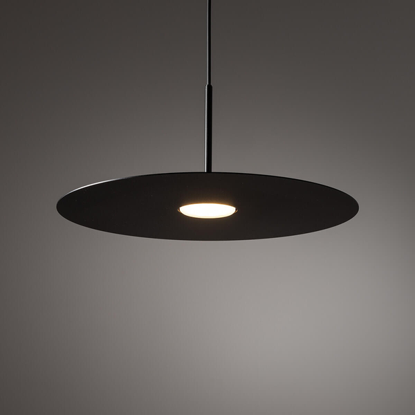 Kapeluszowa lampa wisząca Simone 11410 Nowodvorski okrągła czarna