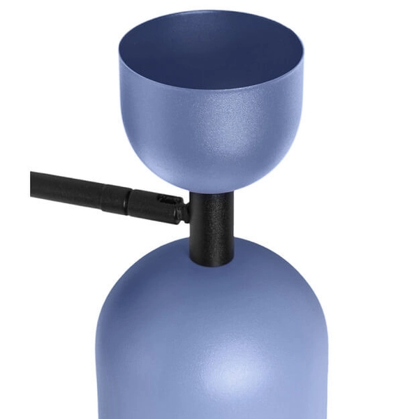 Kinkiet naścienny nad łóżko Supuru SUK19020 niebieski czarny