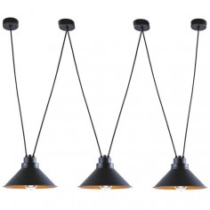 LAMPA wisząca PERM 9146 Nowodvorski metalowa OPRAWA industrialny ZWIS czarny