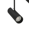 Ruchoma lampa natynkowa Lens AZ3520 reflektorki do holu czarna