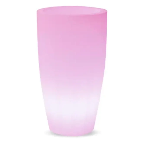 Donica tarasowa Bambu LUMBM090TWLNW LED 1W 6000K RGB IP54 biała