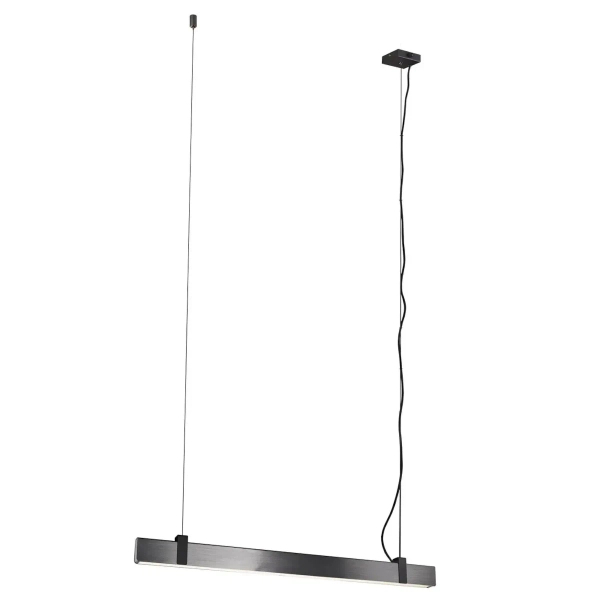 Wisząca lampa belka Lilt 2010603051 LED 28W 2700K nad wyspę szary