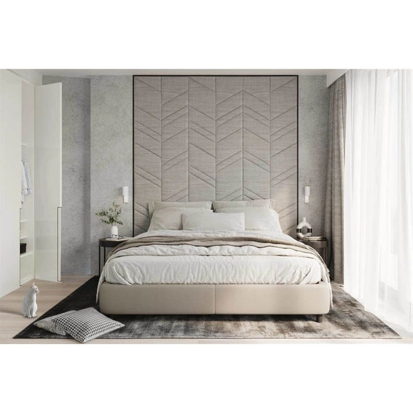 Biała lampa ścienna SL.1076 metalowa tuba do sypialni