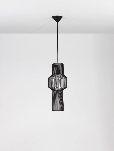 Loftowa lampa wisząca GUAYMAS LE42930 druciak nad stół czarny