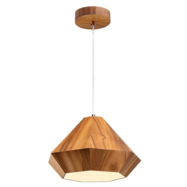 Wisząca lampa salonowa Diamond QN-DIAMOND-P-S-TEAK diament brązowy