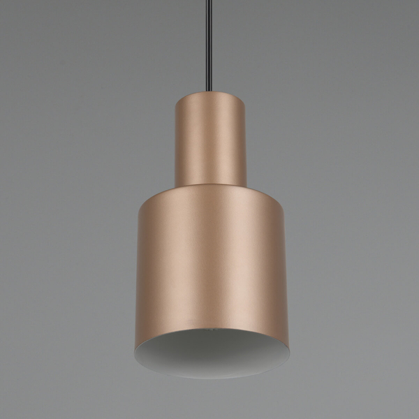 Lampa wisząca ELIOR DL165319400 Trio z regulacją walec brązowy