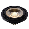 Okrągła żarówka LED 49041/12/30 Lucide GU10 12W 2200-3000K 820lm czarna