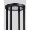 Szklana lampa podłogowa TAZORIA LE75171 LED 9W 3000K IP65 antracyt