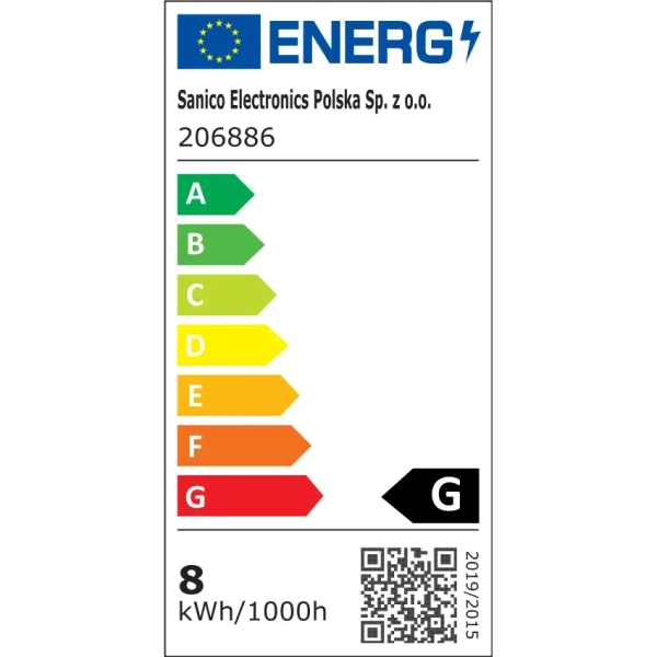 Wpuszczana LAMPA sufitowa OLAL 206886 Polux prostokątna OPRAWA wpust LED 8W 6400K do zabudowy szczotkowany srebrny