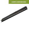 Lampa magnetyczna szynowa kierunkowa 971 Domeno LED 24W 4000K czarna