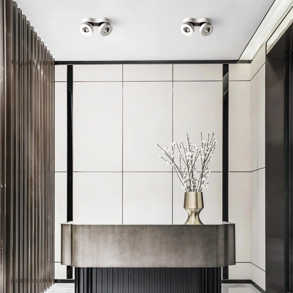 Lampa sufitowa ONBL12WW-2 Abigali regulowana LED 24W 3000K biała