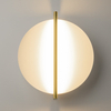 Lampa ścienna Mira MOD279WL-L14G3K Maytoni LED 14W 3000K okrąg złota biała