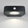 Elewacyjny kinkiet BILBAO R23336202 LED 7W 4000K IP44 z czujnikiem czarny