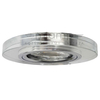 Wpust LAMPA sufitowa VIDI ROUND 11G-S/CH + OP040 INQ okrągła OPRAWA podtynkowa OCZKO szklane do zabudowy chrom