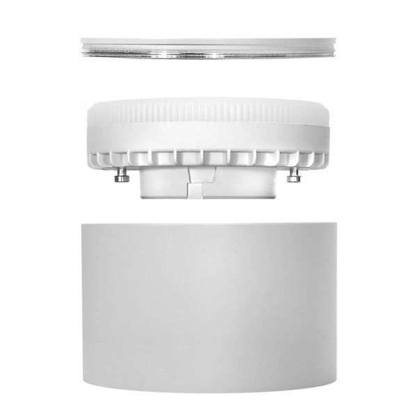 Natynkowa lampa 1169 Domeno LED tubka do kuchni metalowa biała
