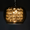 Lampa salonowa wisząca Crystal P0076-01A-F7HF Zumaline kryształowa złota
