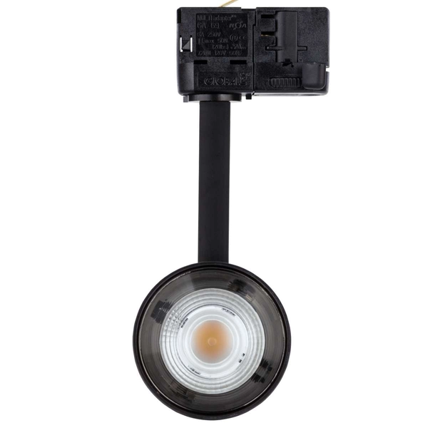 Reflektorowa LAMPA sufitowa MILO 8763 Nowodvorski okrągła OPRAWA metalowa LED 15W 4000K do systemu szynowego 3 - fazowego czar