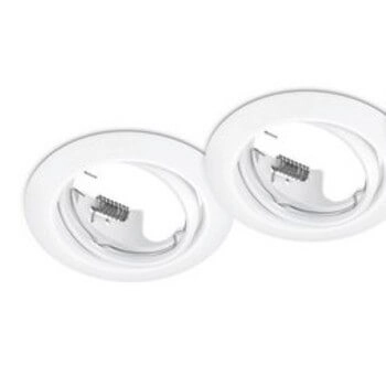 Zestaw trzech lamp podtynkowych z regulacją JURA 650100331 okrągłych biały