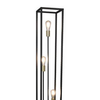 Stojąca lampa metalowa VITO R40193032 loft metalowa czarna